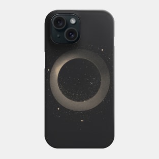 Geometric Illustration of Space Phone Case