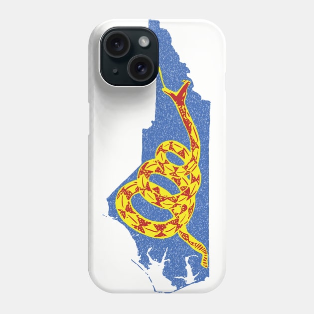 North Carolina Gadsden Snake Phone Case by PelagiosCorner