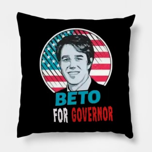 Beto For Governor Pillow