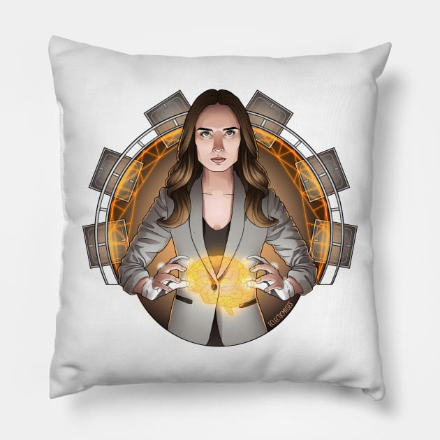 AIDA - No Strings Attached Pillow by eclecticmuse