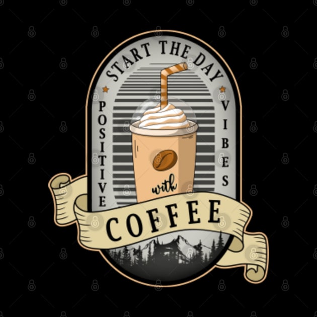 Start The Day With Coffee Tag Design by jeric020290