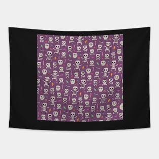 Halloween skulls Tapestry