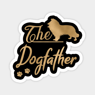 The Collie Dogfather Magnet