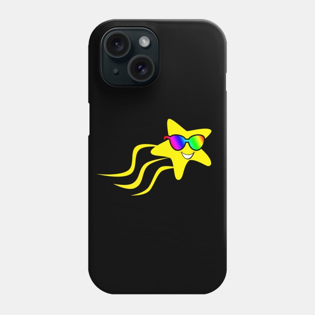 Cool Shooting Star Phone Case by SandraKC