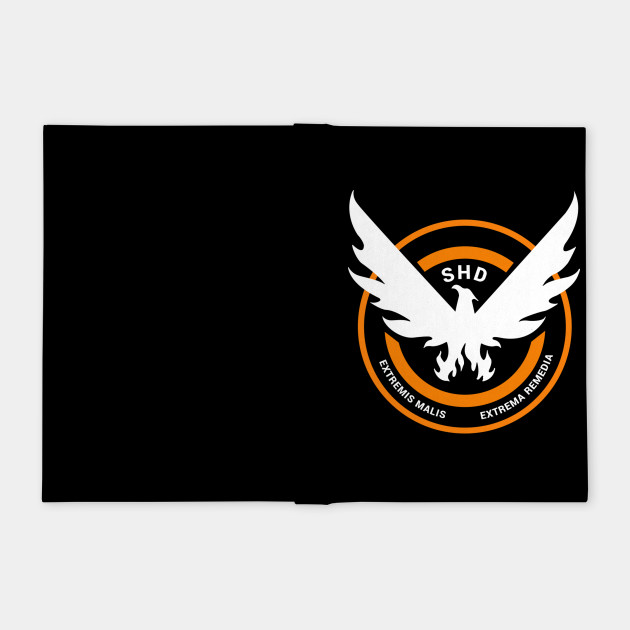 The Division Small Shd Logo The Division Notebook Teepublic