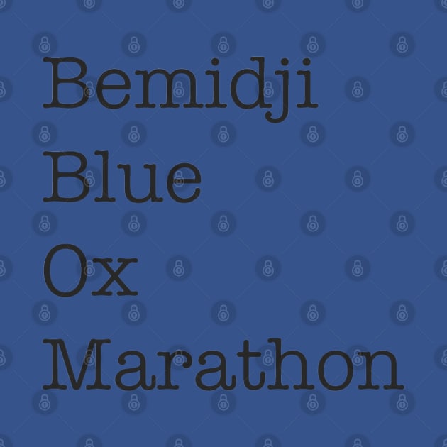 Bemidji Blue Ox Marathon by Blue Ox Marathon