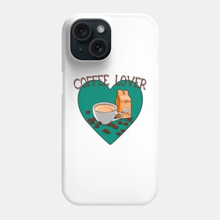 Coffee and Caffeine Lover Phone Case