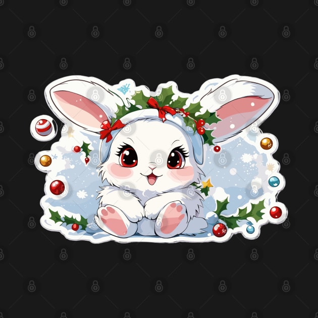 Christmas bunny by la chataigne qui vole ⭐⭐⭐⭐⭐