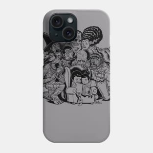 SCARY STORY! (Black Ink Version) Phone Case