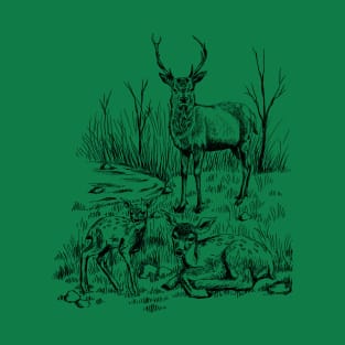 Deer family T-Shirt