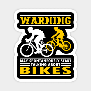 Funny Bicycle Quote, Bikes Biker Cyclist Gift Idea Magnet