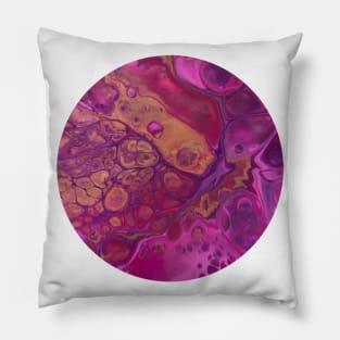 Pink Passion / Acrylic Pouring Pillow