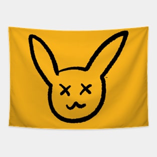 Kawaii Happy Face Tapestry