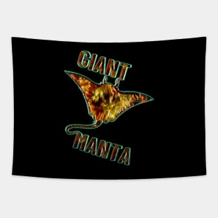 Giant Manta Trend Gift Tapestry