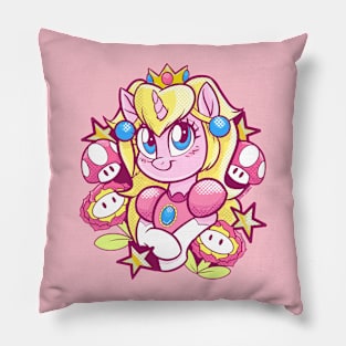 Pony Peach Pillow