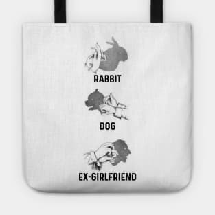 Shadow Puppets: Rabbit, Dog, Ex-Girlfriend Tote