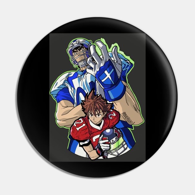 Eyeshield 21 Pin by Shepard_tattooer 