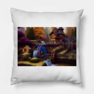 Pleasant Watermill Pillow