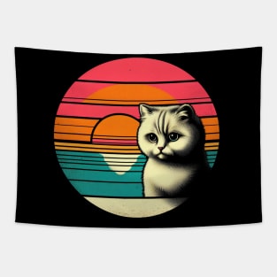 Cute retro Ragdoll Tapestry