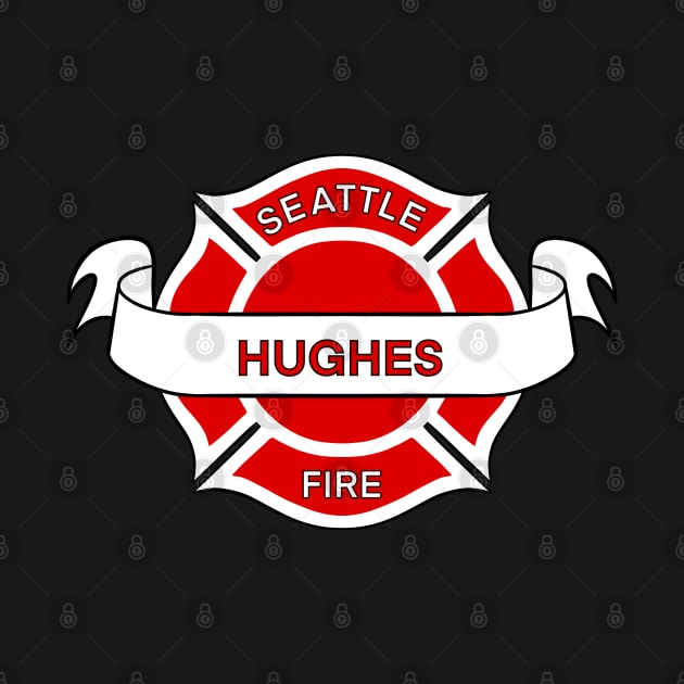 Seattle Fire Department Badge | Station 19 Hughes by icantdrawfaces