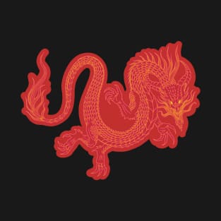 Chinese Yellow Dragon T-Shirt