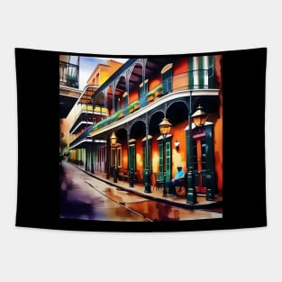 Memories of New Orleans - Bourbon Street Tapestry