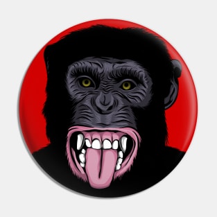 Cute Monkey Pin