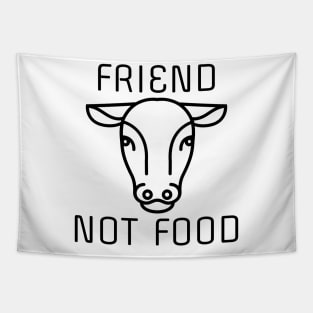 Friend Not Food Tapestry