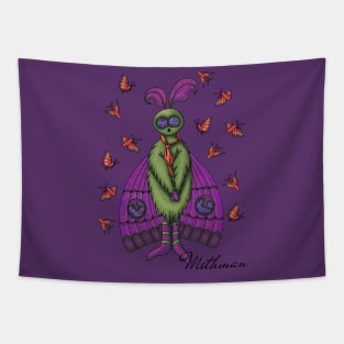 Cute Cryptid -Mothman Tapestry