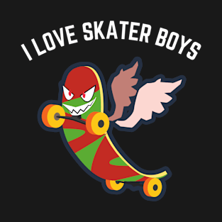 I Love Skater Boys T-Shirt