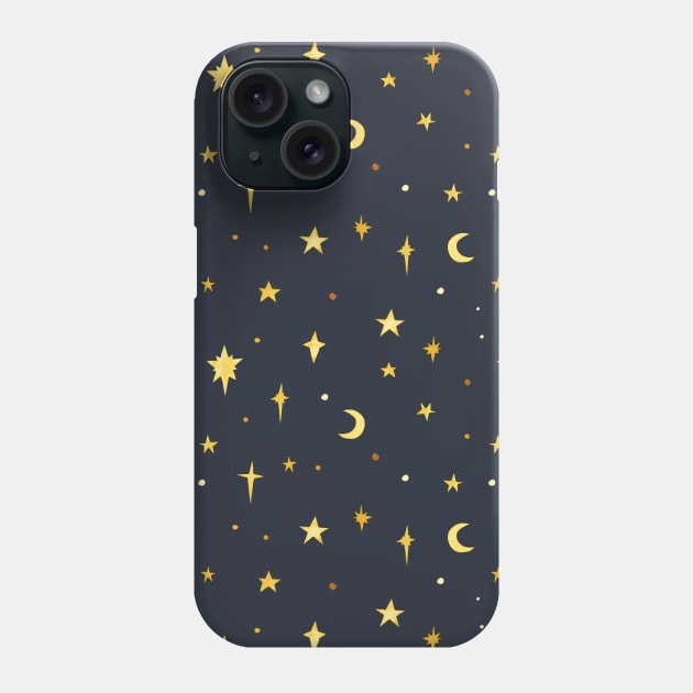 Starry night Phone Case by Ellen Wilberg