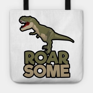 Roarsome Natural Tote