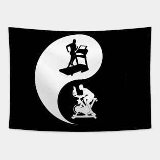 Yin Yang Fitness Tapestry