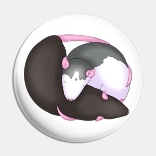 Bonded Rats Pin