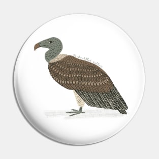 Slender-billed Vulture Pin