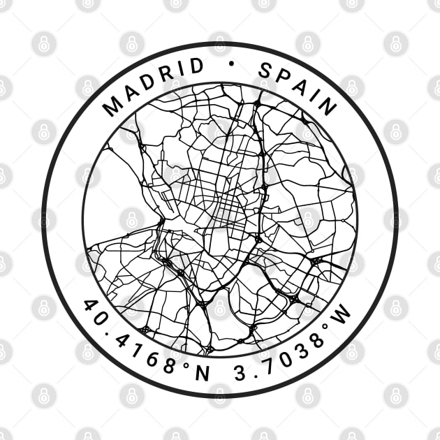 Madrid Map by Ryan-Cox