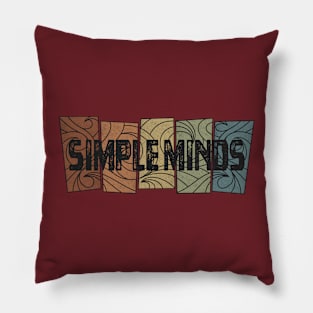 Simple Minds Retro Pattern Pillow