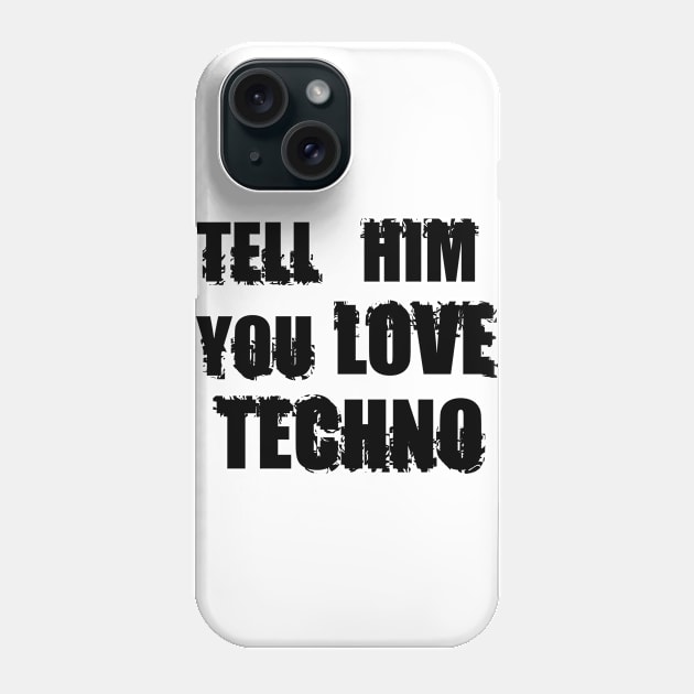 Techno Phone Case by stefy