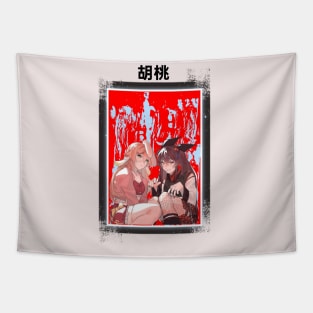 Hu Tao Genshin Impact Tapestry