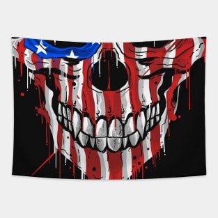 Skull Face Tapestry