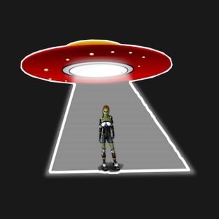 Ufo and Alien T-Shirt