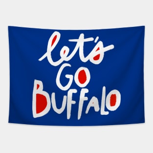 Let's Go Buffalo Tapestry