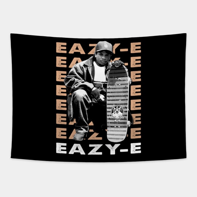 Eazy E's Streets Capturing The Nwa Frontman's Aura Tapestry by Super Face