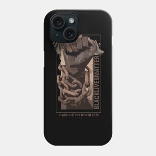 black history month fight 2022 Phone Case