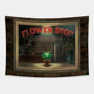 Little Shop of Horrors Flower Shop Complete Wall Poster Tapestry