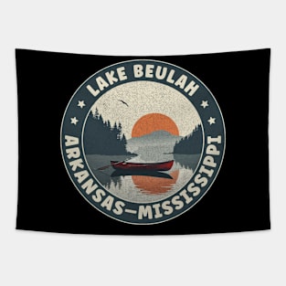 Lake Beulah Arkansas–Mississippi Sunset Tapestry