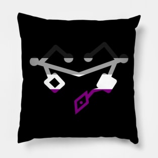 Asexual Pride Heart Pillow