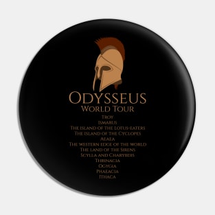 Ancient Greek Mythology - Odysseus World Tour Pin