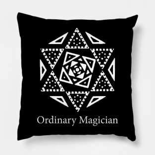 Marisa Kirisame's Sigil (Ordinary Magician, Full, White) - Touhou Project Pillow