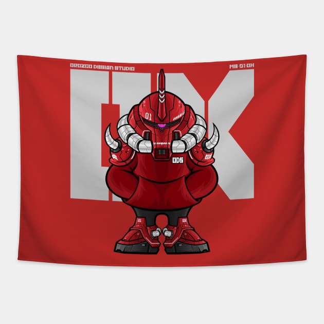 ODS OX Mech. Tapestry by orozcodesign